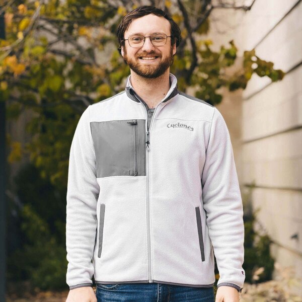 Champion Cyclones Script Gray Explorer Fleece Jacket